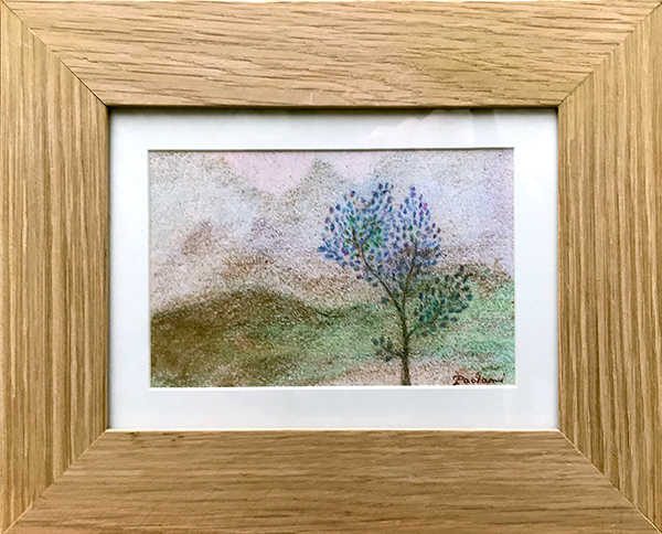 Tableau miniature, L'arbre bleu